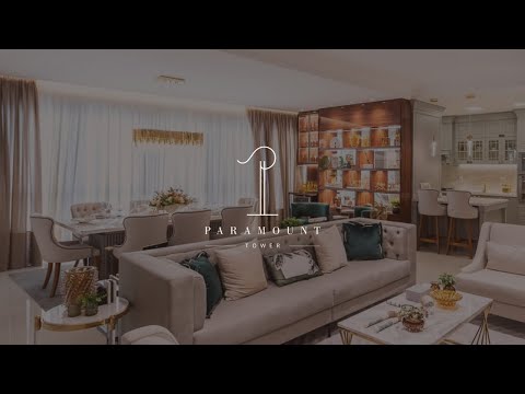 Apartamento decorado Paramount Tower