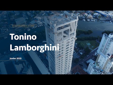 Estágio da Obra: Tonino Lamborghini Residences Balneário Camboriú | Junho 2025