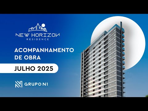 Acompanhamento de Obra - New Horizon - Julho 2025