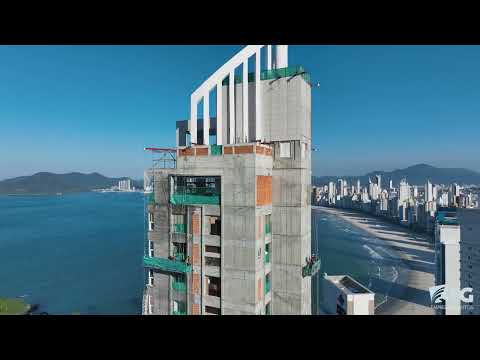 Acompanhamento de obras | Julho 2025 - Blue Coast Tower | FG Empreendimentos