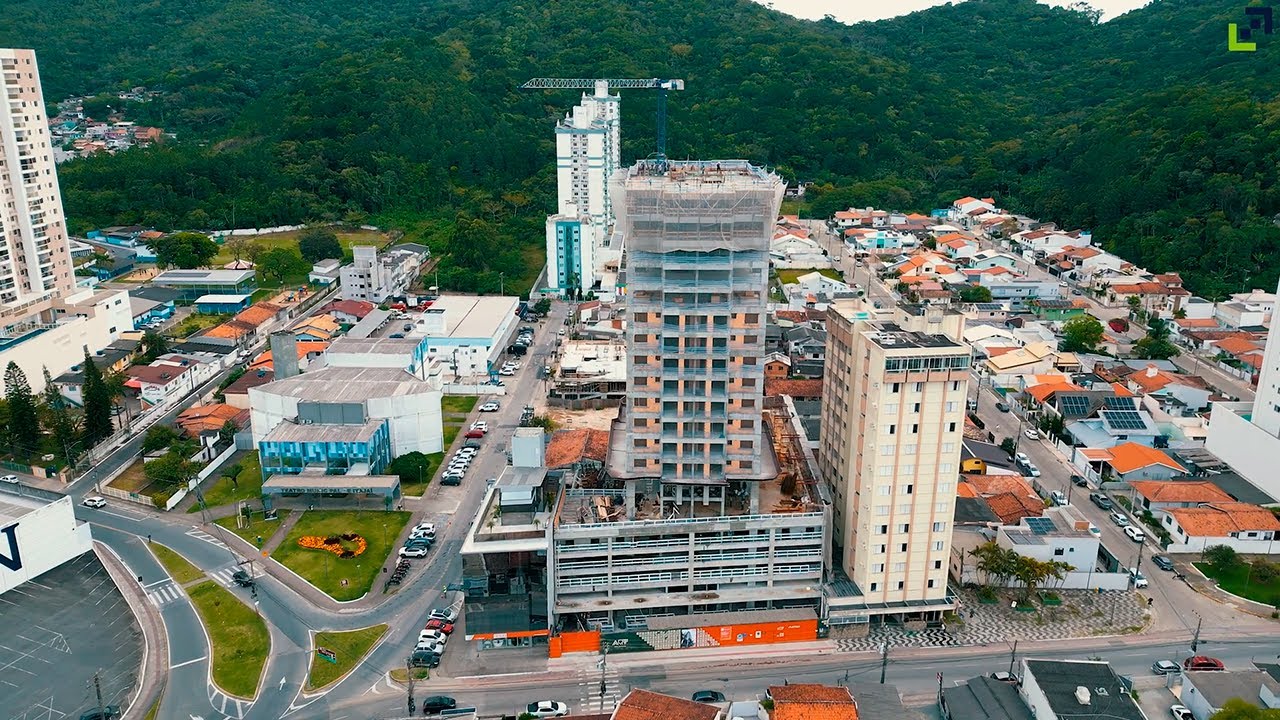 Vídeo: andamento da obra do Edifício Art Tower