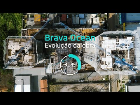Acompanhamento de obra no Brava Ocean l Maio e Junho/2025
