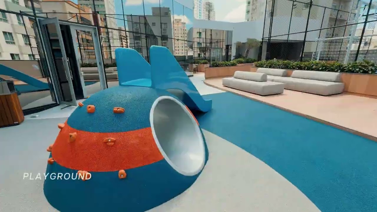 Vídeo: área de lazer do Edifício Vitra