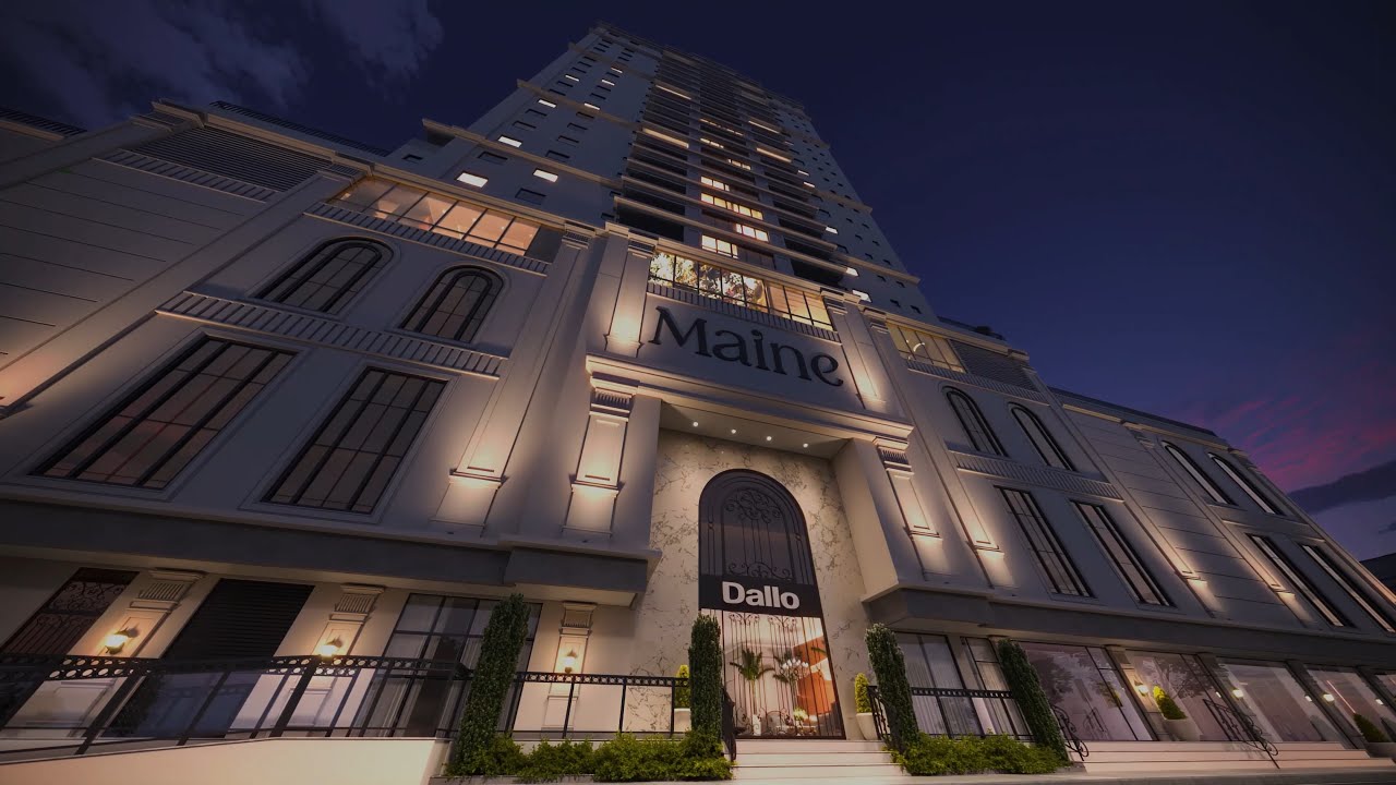 Vídeo: apresentação do edifício do Edifício Maine