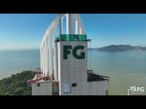 Acompanhamento de obras | Setembro 2025 - Blue Coast Tower | FG Empreendimentos