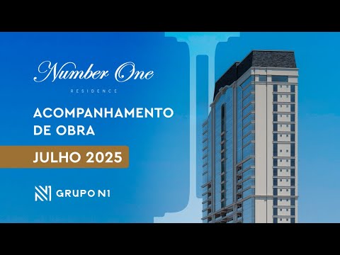 Acompanhamento de Obra - Number One - Julho 2025
