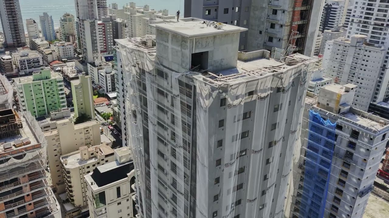 Vídeo: andamento da obra do Edifício Portofino
