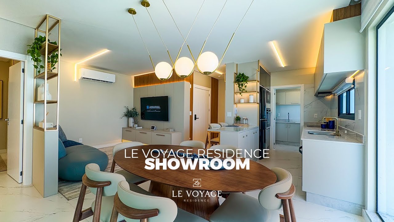 Vídeo: tour pelo apartamento do Edifício Le Voyage Residence