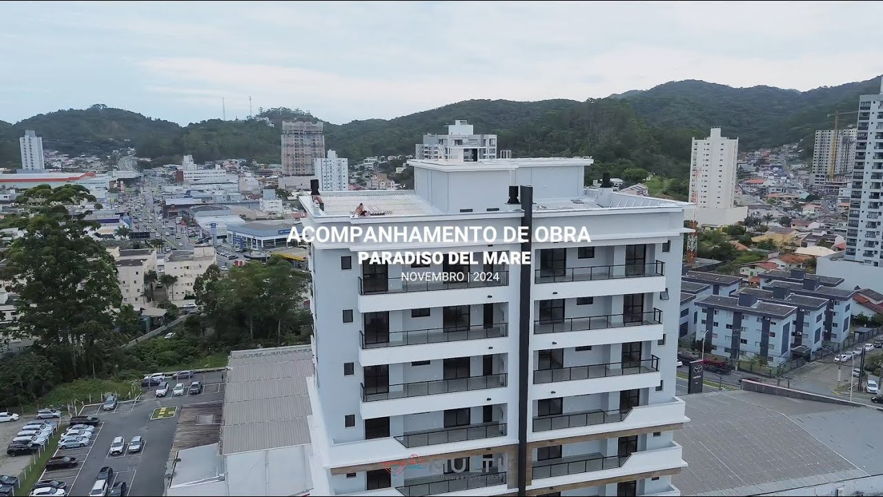 Vídeo: andamento da obra do Edifício Paradiso del Mare