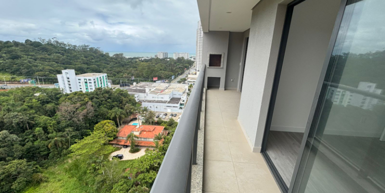 Panorama 8 do Ed. Brava Garden Home Club situado na Praia Brava, Itajaí