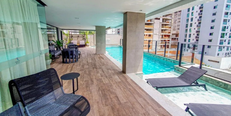 Panorama 8 do Ed. Costa Rica Residence situado na Praia Brava, Itajaí