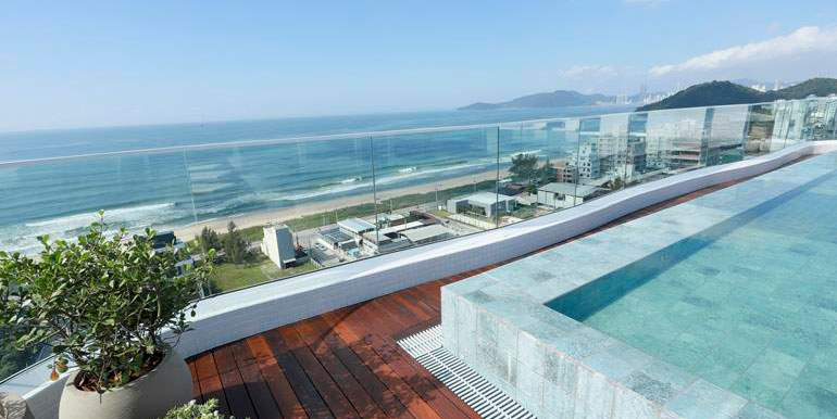 Panorama 8 do Ed. Le Blanc Residence situado na Praia Brava, Itajaí