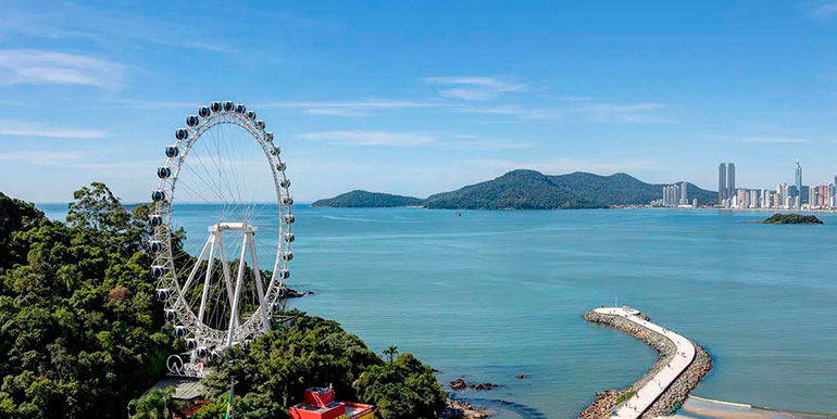 Paisagem 6 do Edifício Santé Boutique Residence localizado em Balneário Camboriú