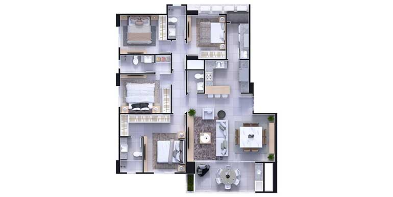 Moldura 16 do empreendimento