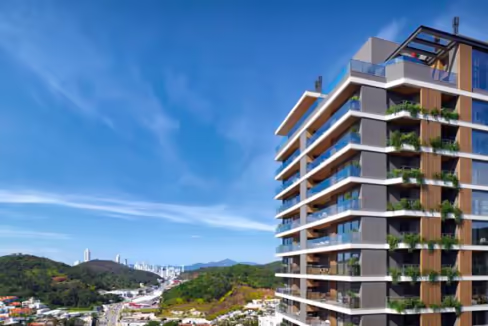 Fachada do Edifício Artefacto Towers - Praia Brava, Itajaí