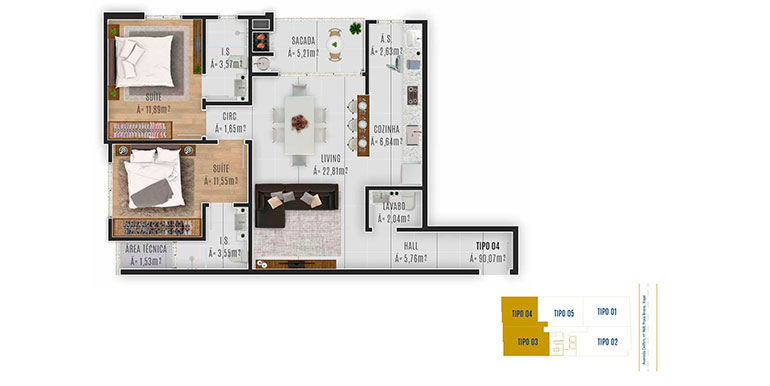 Vistalização 14 do imóvel