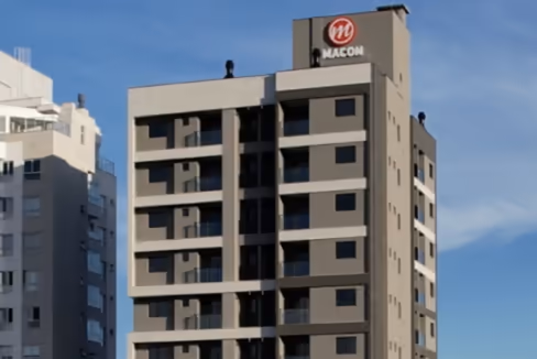 Fachada do Edifício Manu Bay - Praia Brava, Itajaí