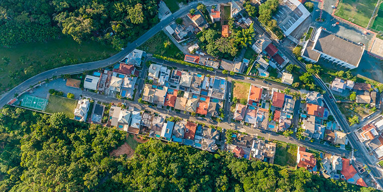 Fachada do Condomínio Ariribá Residencial - Balneário Camboriú