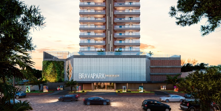 Vista 4 do Ed. Brava Park situado na Praia Brava, Itajaí