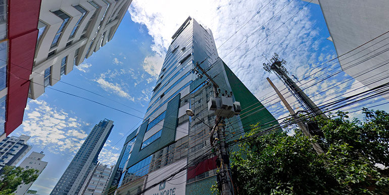 Fachada do Edifício Barra Norte Centro Médico Empresarial - Balneário Camboriú