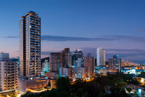 Fachada do Edifício Brava Green - Praia Brava, Itajaí