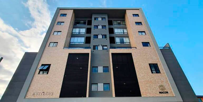 Fachada do Edifício Hossegor - Balneário Camboriú