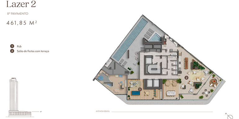 Foto 21 do Edifício Alaia localizado em Balneário Camboriú