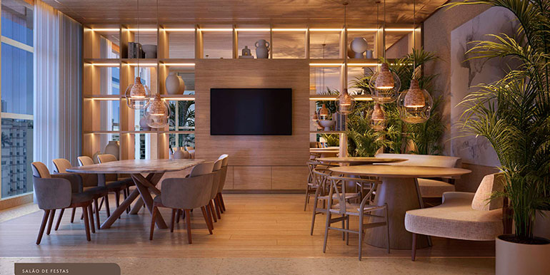 Vista 24 do Ed. Alaia situado em BC