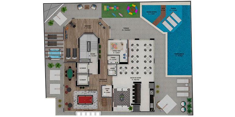 Quadro 13 do empreendimento