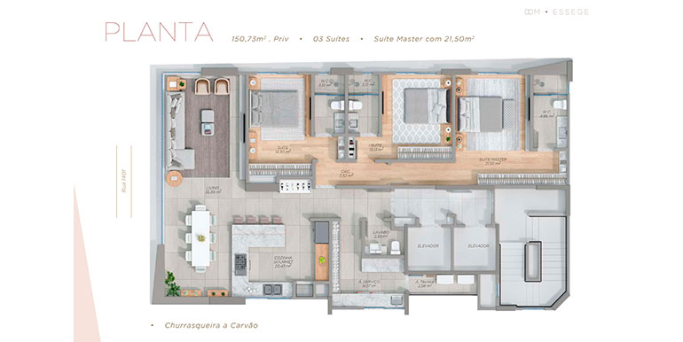 Quadro 13 do empreendimento