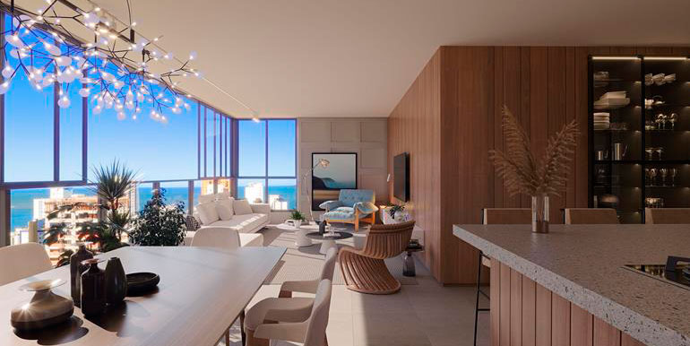 Paisagem 6 do Edifício Dom localizado em Balneário Camboriú