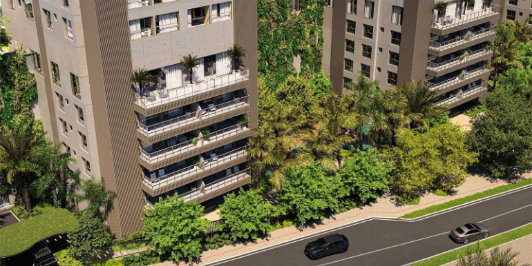 Vista 4 do Ed. Garden Park Home Club situado em BC