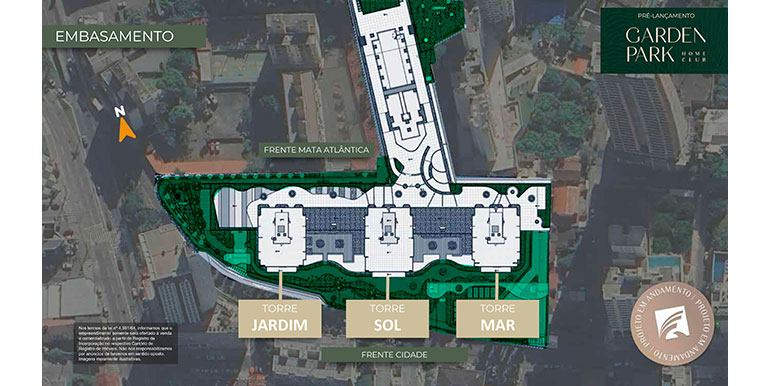 Panorama 8 do Ed. Garden Park Home Club situado em BC