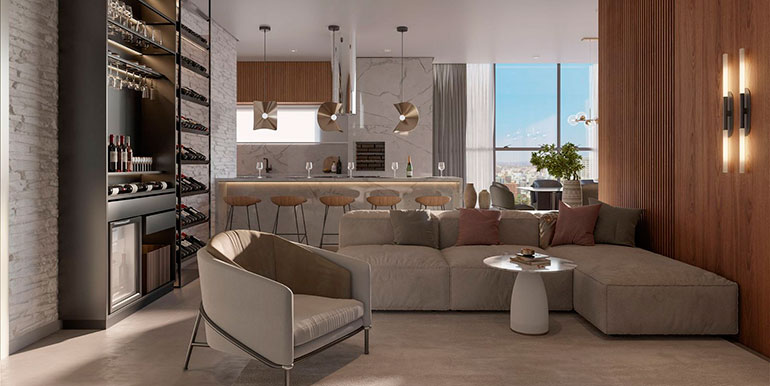 Panorama 8 do Ed. Green Home situado em BC