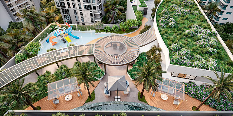 Vista 4 do Ed. Harmony situado em BC