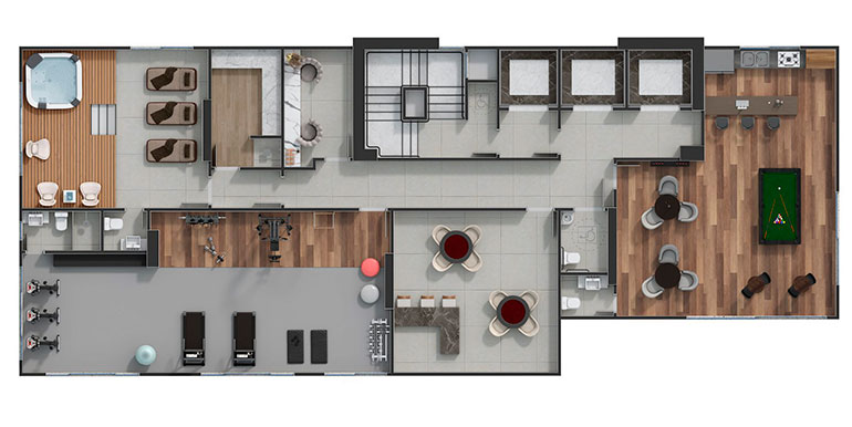 Silhueta 18 da propriedade