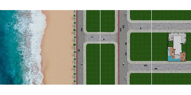 Painel 19 do empreendimento