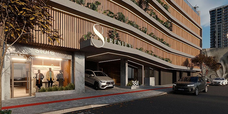 Vista 4 do Ed. Serenity situado em BC