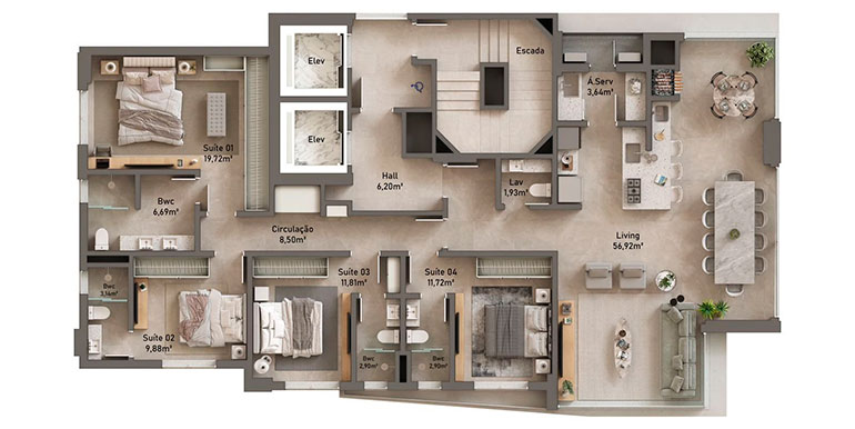 Panorama 8 do imóvel