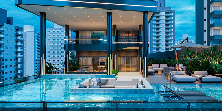 Paisagem 6 do Edifício Symphony localizado em Balneário Camboriú