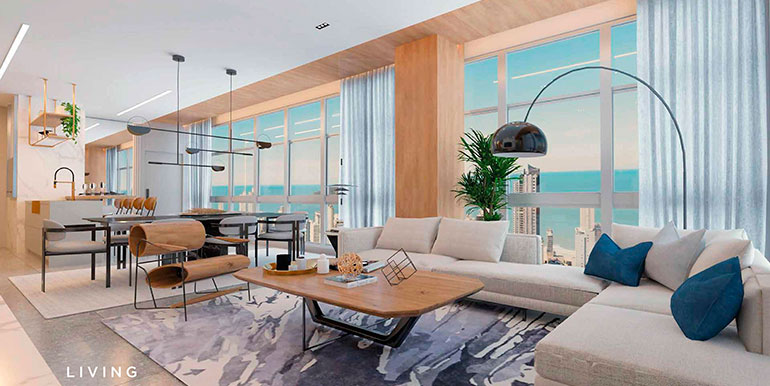 Panorama 8 do Ed. The View situado em BC