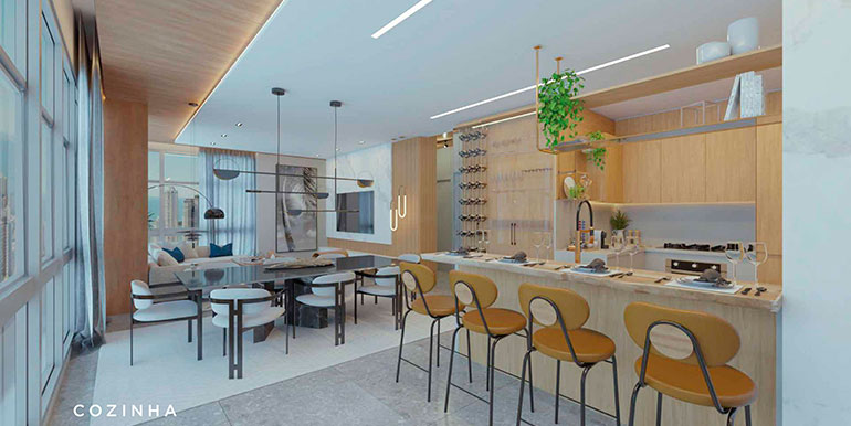 Cenário 9 do Edifício The View localizado em Balneário Camboriú