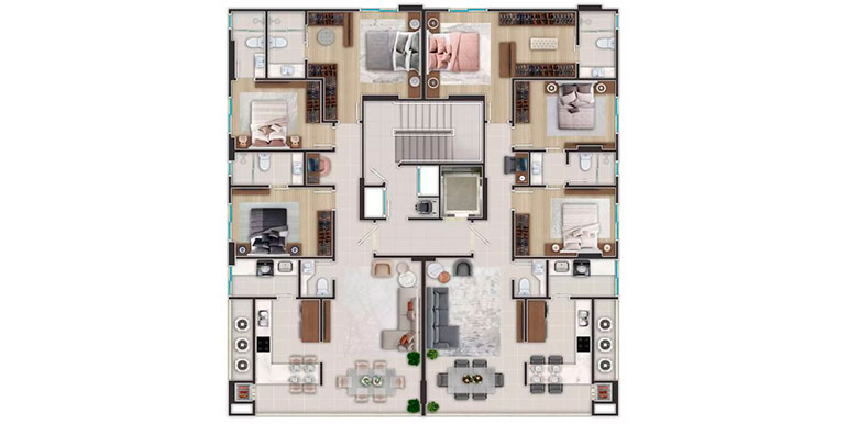 Panorama 28 do empreendimento
