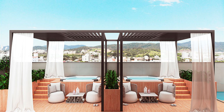 Paisagem 6 do Edifício Essenza localizado em Balneário Camboriú