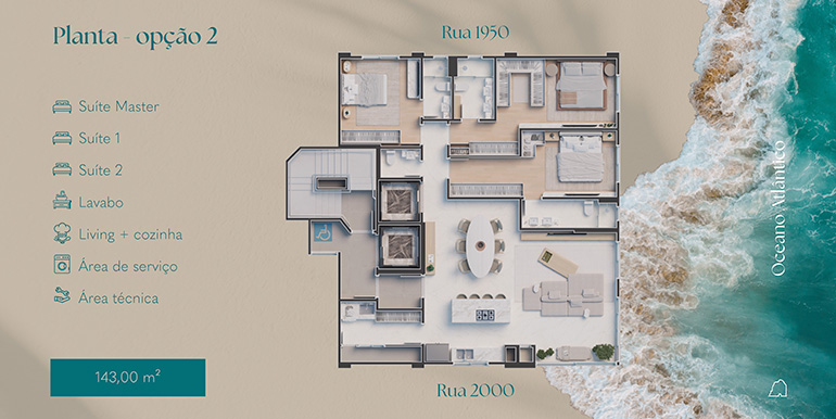 Paisagem 6 do Edifício Isola di Capri localizado em Balneário Camboriú
