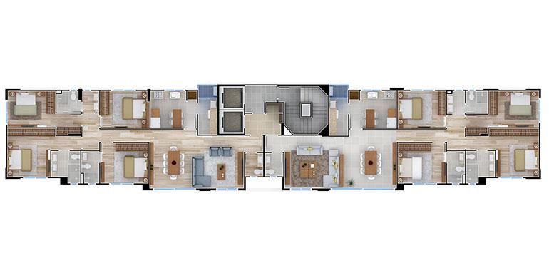 Quadro 13 do empreendimento