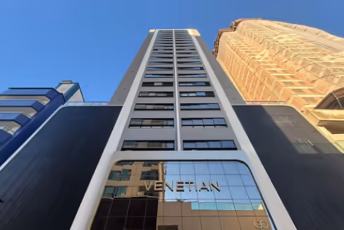 Fachada do Edifício Venetian - Balneário Camboriú