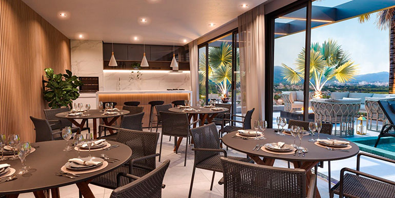 Panorama 8 do Ed. Vivare situado em BC