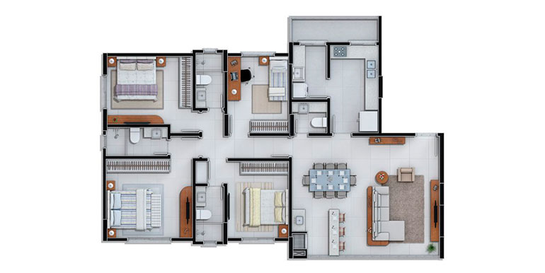 Vista 4 do empreendimento