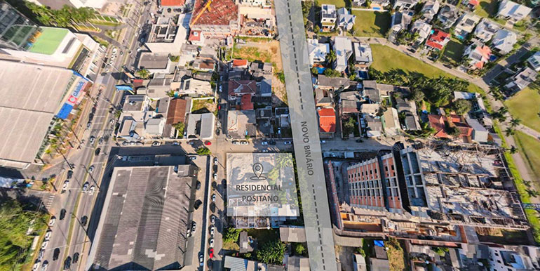 Vista 4 do Ed. Positano situado na Praia Brava, Itajaí